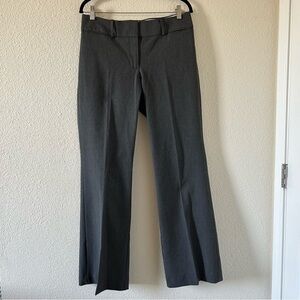Loft Women’s Slacks Sz 8 Gray Wide Leg Dressy Work Career Office Sophisticated